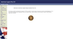 Desktop Screenshot of americanlegionpost232.org